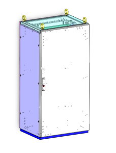 This is the 3D design of the electrical cabinet of Anstorm