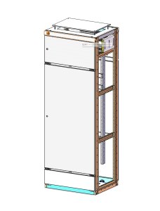 modular electrical enclosure 3D design example