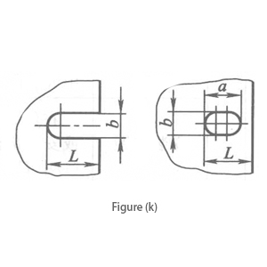 Plug-in panel slot or mounting hole dimensions