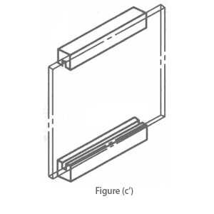 Plug-in guide rail