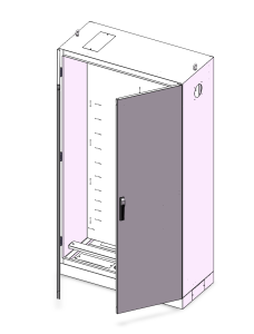 3d design of Power cabinet