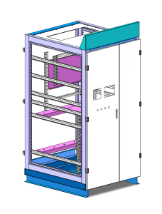3D design of Custom Control Box Design
