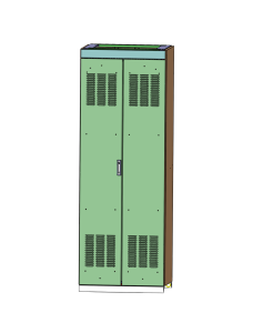3d design of Floor Standing Electrical Enclosure
