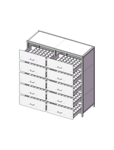 3d design of large metal tool box