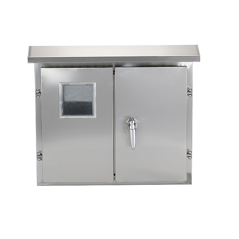 Metal electrical enclosure used for material comparison